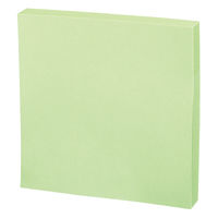 コクヨ（KOKUYO） 再生紙ふせん<K2> 75×75 緑色 K2メ-R7575G 1セット（3000枚：100枚×30パック）（直送品）