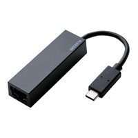 有線LAN アダプタ USB3.1 ケーブル長 7cm EU RoHS指令準拠（10物質） EDC-GUC3 エレコム