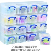 Really Useful Products RUP 収納ケース オーガナイザー 0.3L クリア 0.3-16ORGC 1セット(16個)（直送品）