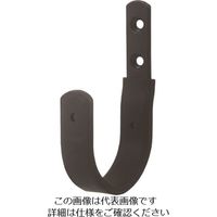 MARUKI HARDWARE CORPORATION MK Sカバーフック(平)黒色 N-600 00U 1個 131-9520（直送品）