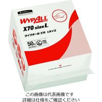 日本製紙クレシア クレシア ワイプオールX70 クロスライク Lサイズ 6つ折り 60375 1ケース(600枚) 208-5915（直送品）