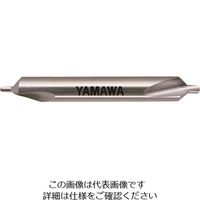 ヤマワ 弱ねじれ溝A形90° センタ穴ドリル 左刃 CD-Q LH 2X90°X6 CD-Q-LH-2X90X6 215-6983（直送品）