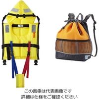 杉田エース ネストジャパン ツナガード 子供用 固型式ライフジャケット＆巾着型リュック TG-Y2O 1個（直送品）