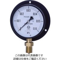 第一計器製作所 IPT一般真空計（蒸気用 BMU3/8-150:-0.1MPA 1個（直送品）