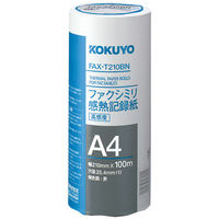 コクヨ （KOKUYO） ファクシミリ感熱記録紙 A4 高感度