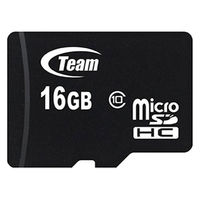 TEAM Team製microSDHCカード16GB class10 TG016G0MC28A 1セット(10個)