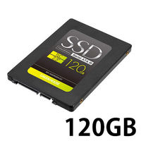 グリーンハウス SSD 2.5インチ SATA 6Gb/s TLC 120GB GH-SSDR2SA120 1個