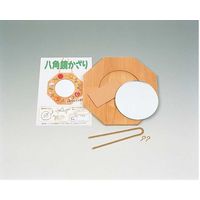 新日本造形 八角鏡かざり　シナ 358-568 1セット(5個)（直送品）