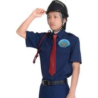 モビメントコスモ 【警備服】夏服 立襟シャツ ナス紺 半袖 6L 1001TH-6L 1着（直送品）