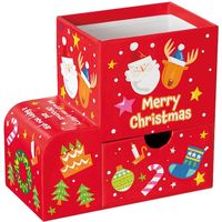 ヘッズ クリスマスブーツ型貼箱-M XBO-HBM 1セット（8個：4個×2パック）（直送品）