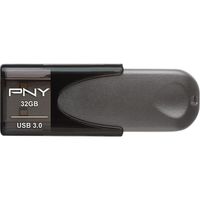 PNYブランドTurbo Attache 4 USB 3.0フラッシュドライブ PFD32GTBAT4-BR20（直送品）