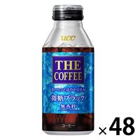 UCC上島珈琲 THE COFFEE 微糖ブラック ボトル缶 375g 1セット（48缶）