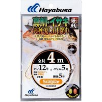 ハヤブサ SE263-11-4 天秤流 真鯛イサキ 4m2本鈎　1袋（直送品）