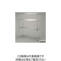 エスコ 1200x460x1860mm メタルラック(大口径キャスター付) EA976AZ-9 1セット（直送品）