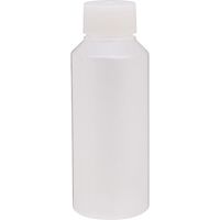 金鵄製作所 NK投薬瓶100mL ノーマルキャップ(ホワイト:白) 目盛印刷なし B01A0-900WH 1箱(200本入)（直送品）