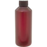 金鵄製作所 NK茶投薬瓶200mL ノーマルキャップ(ブラウン:茶) 目盛印刷なし B03C0-900BR 1箱(100本入)（直送品）