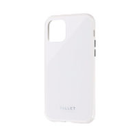iPhone 11 Pro ケース ガラスハイブリッドケース SHELL GLASS COLOR アイフォン11プロ ホワイト（直送品）