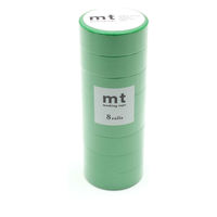 mt マスキングテープ 8P(同色８巻セット） 幅15mm×7m MT08P カモ井加工紙