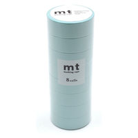 mt マスキングテープ 8P(同色８巻セット） ベビーブルー　幅15mm×7m MT08P191R 1個 カモ井加工紙（直送品）