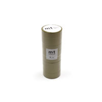 カモ井加工紙 mt マスキングテープ 8P(同色８巻セット） 鶯（うぐいす）　幅15mm×7m MT08P201R 1個