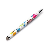 PGA ノック式タッチペン ［マイク］ PG-DTPEN04MOI 1本（直送品）