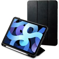 iPadケース iPad Air10.9インチ レザー 手帳型 スリープ対応 ブラック TBWA20WVSABK エレコム 1個（直送品）