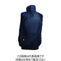 リンクサス COOLING BLAST フルハーネス対応ベスト型服地 ネイビー 5L LX-6700WHVN-5L 1着（直送品）