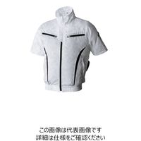 アタックベース 065 The tough 空調風神服 半袖ブルゾン ペイントホワイト