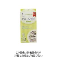 宇都宮製作 クインビニール手袋50枚入M PVC0453PFTBM 1セット（2000枚：50枚×40箱）（直送品）