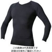 室谷 Xmintインナーシャツ Mサイズ MX111-BK/M 1着 250-6549（直送品）