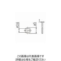 ミツトヨ（Mitutoyo） ワツシヤー 2MM（CGF用） 212129 1セット（20個）（直送品）