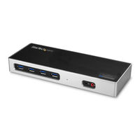 ドッキングステーション USB-C & A対応 4Kデュアルモニタ USBハブ　DK30A2DH　StarTech.com