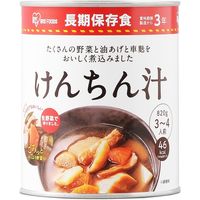 【非常食】山菜けんちん汁 2号缶(3年保存)　1箱(12缶入)（直送品）