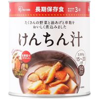 【非常食】山菜けんちん汁 1号缶(3年保存)　1箱(6缶入)（直送品）