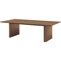 ニシキ工業 大型会議テーブル 突板 スタンダード 幅2400×奥行1200×高さ720mm 1台