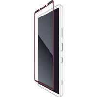 Xperia 1 III ガラスフィルム フルカバー 指紋防止 ブラック PM-X212FLGFRBK エレコム 1個（直送品）