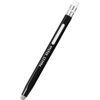 エレコム 法人用/鉛筆型タッチペン/黒色/導電繊維/簡易パッケージ P-TPENSBK 1個