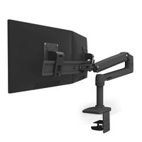 ERGOTRON LX Desk Dual Direct Arm、Matte Black 45-489-224 1個（直送品）