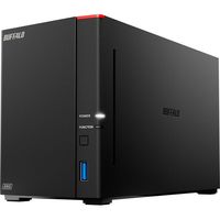 NAS（ネットワークハードディスク）4TB 2ドライブ リンクステーション HDD LS720DN0402B 1台 バッファロー（直送品）