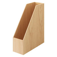 無印良品 木製スタンドファイルボックス A4用 約幅9.2×奥行27.5×高さ32cm 良品計画