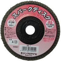 柳瀬 スパークディスク#120 071486 1個（直送品）