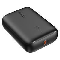 モバイルバッテリー 10000mAh PD20W コンパクト Basix Mini ブラック PB-N83S-BK 1個 AUKEY