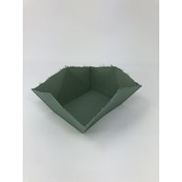 MOLZA美の紙工房 ３Ｄ Ｐａｐｅｒ 折り紙トレイ(Ｓ) Ｏｒｉｇａｍｉ Ｔｒａｙ(Ｓ) 10個入×3　グリーン MX04（直送品）