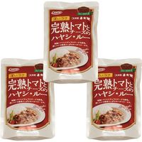 コスモ直火焼　完熟トマトとチーズのハヤシ・ルー　110ｇ×3袋　【コスモ食品　フレーク】　（直送品）