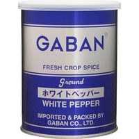 GABAN　ホワイトペッパー（缶） 210ｇ（GABAN ハウス食品）　22183　1袋（直送品）