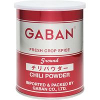 GABAN　チリパウダー（缶） 225ｇ（GABAN ハウス食品）　22198　1袋（直送品）