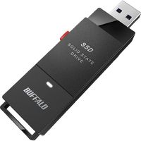 バッファロー ＵＳＢ３．２（Ｇｅｎ１）　ポータブルＳＳＤ　５００ＧＢ　スティック型 SSD-PUT500U3-BKC 1台