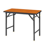 ニシキ工業 折り畳み会議テーブル 棚無 幅900×奥行600×高さ700mm　 1台