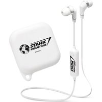 PGA Bluetooth(R) 4.1搭載 ワイヤレスステレオイヤホン シリコンポーチ付き [スターク・インダストリーズ/ホワイト]（直送品）