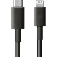 PGA 急速充電 USB Type-C＆Lightning USBケーブル 1m ストレートタイプ ブラック PG-LCC10M01BK 1本